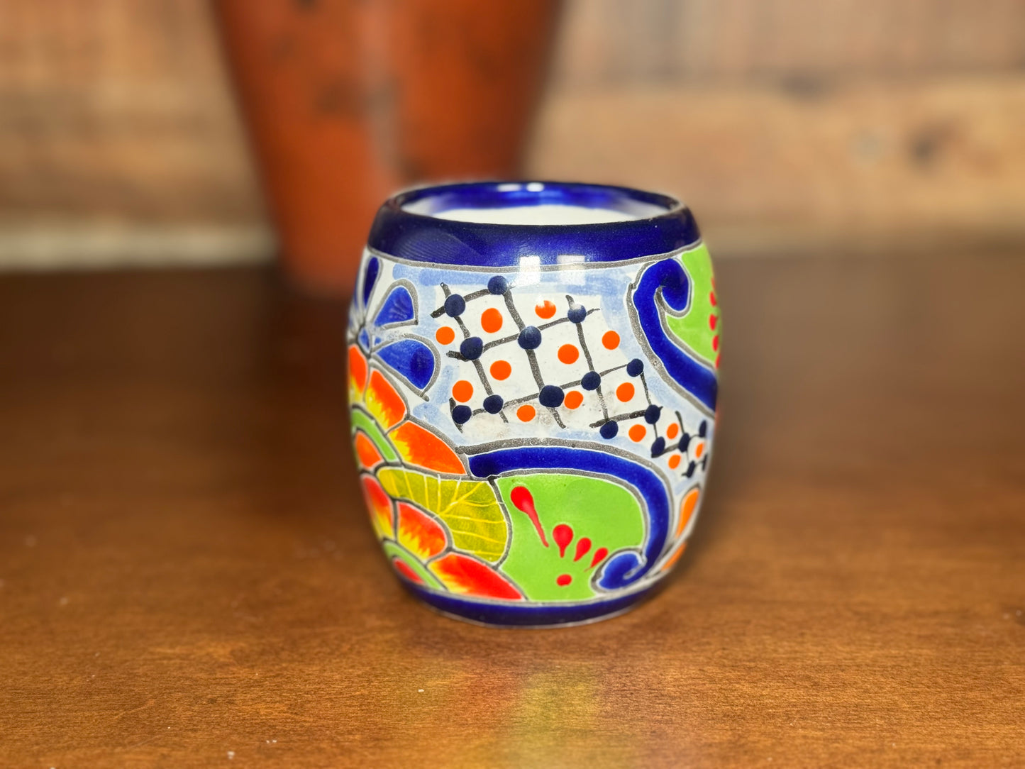 Talavera candle