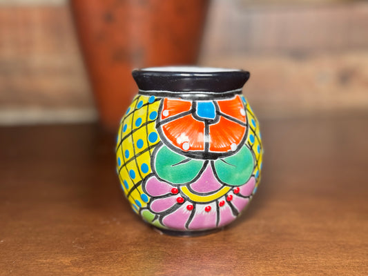 Talavera Candle